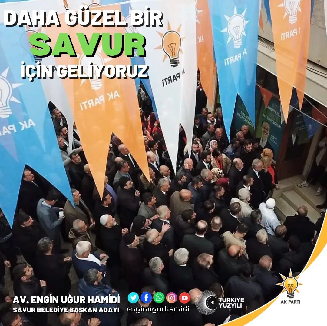 AK Parti Adayı Hamidi Savur Halkıyla Buluştu