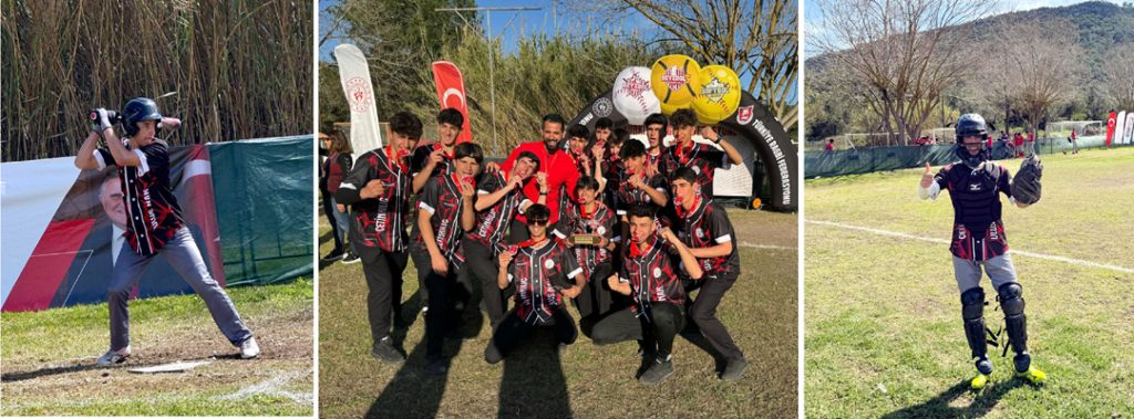 Kızıltepe Spor Lisesi Beyzbol 1.Liginde Türkiye 3.lüğünü elde etti