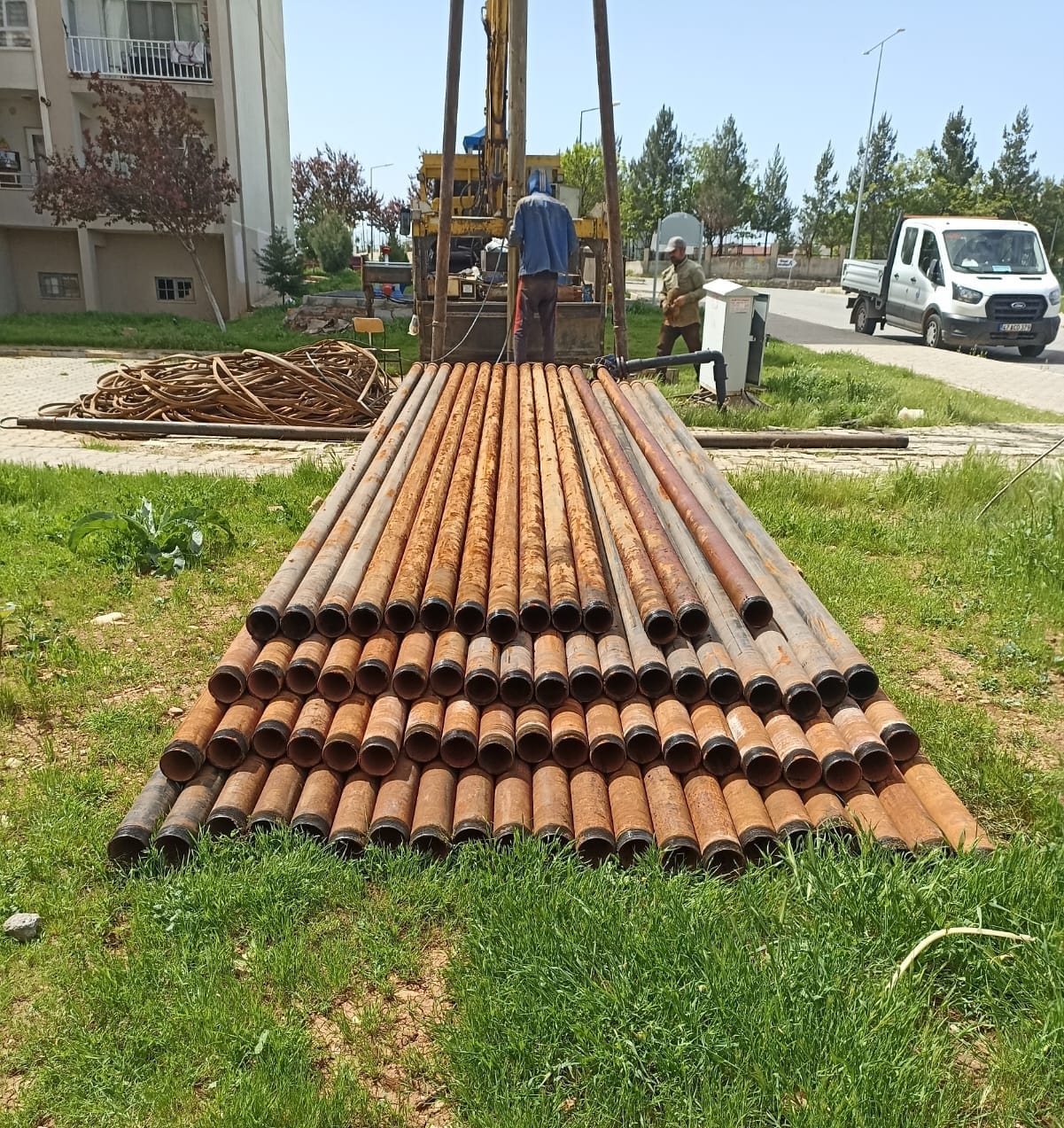 MARSU 284 Su Kuyusunun Onarımını yaptı