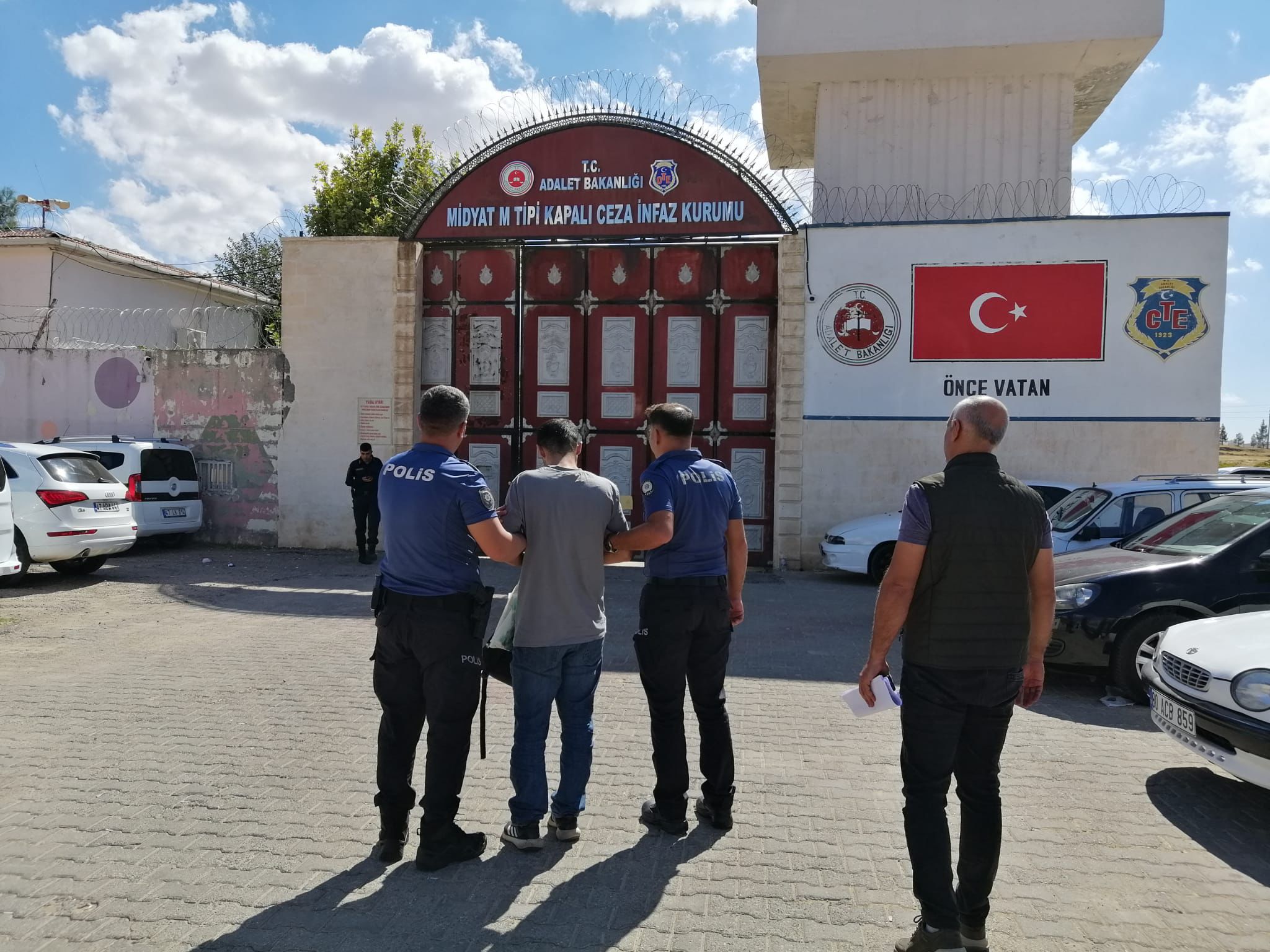 Mardin’de Cezaevi Firarisi Polisten Kaçamadı