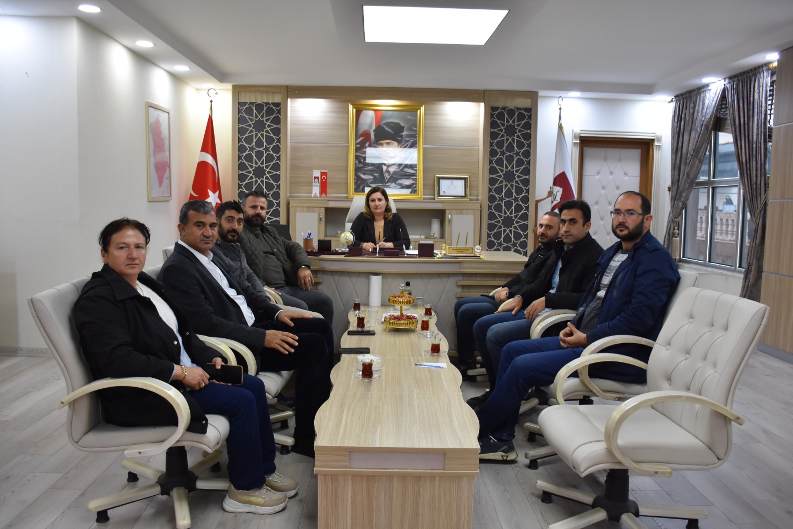 MZO Başkanı Damar’dan Derik Belediyesi’ne Ziyaret