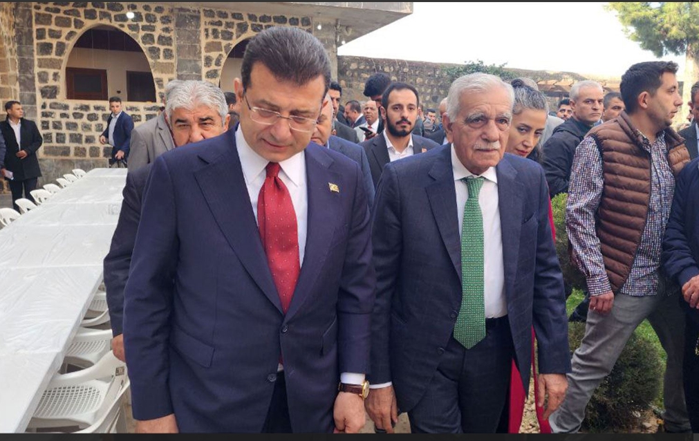 İmamoğlu, Ahmet Türk’e Destek İçin Kasr-ı Kanco’da