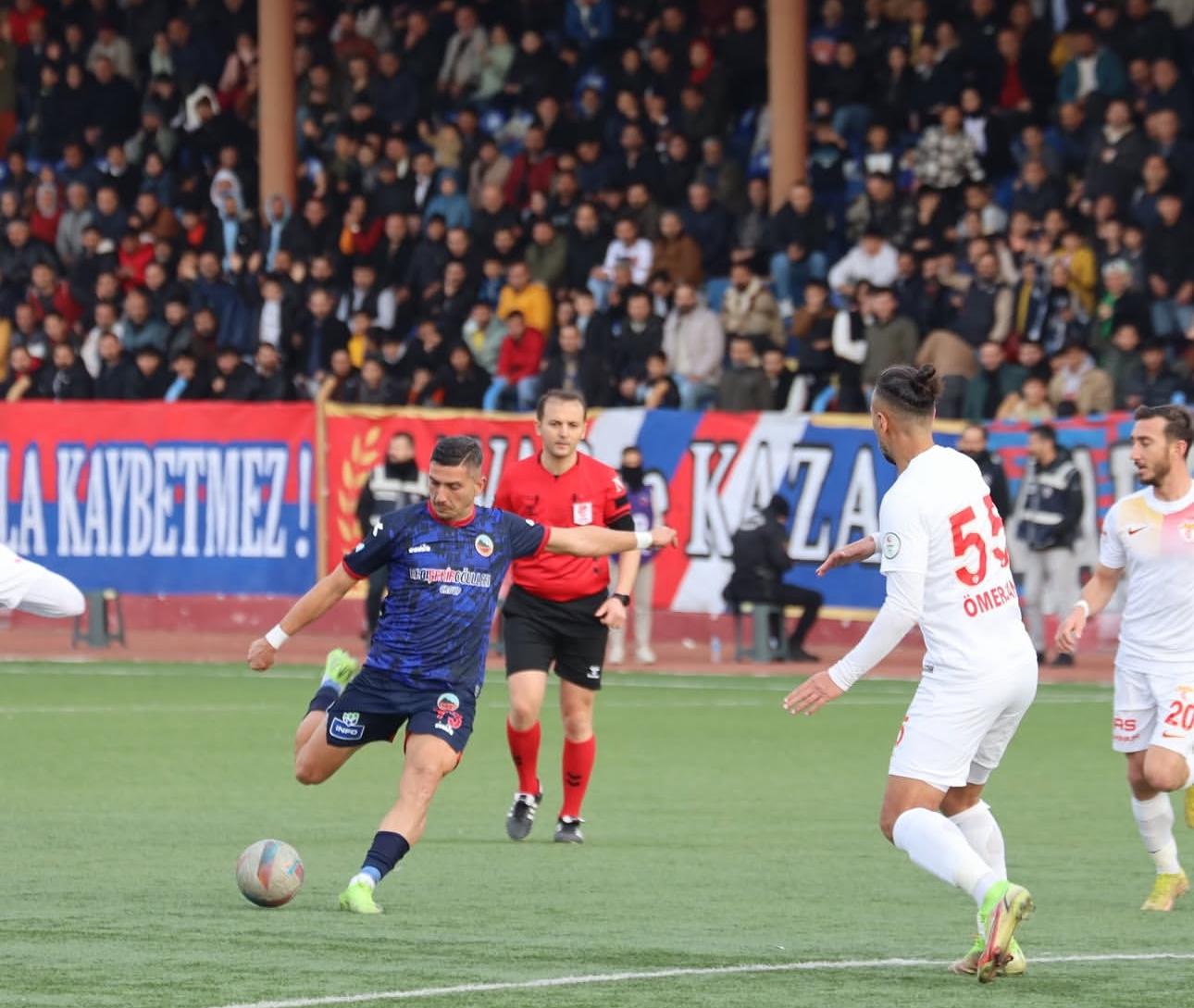 Mardin 1969 Spor Edirne karşısında gol oldu yağdı