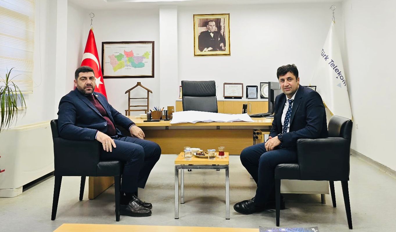 AK Parti Mardin İl Başkanı Uncu’dan Türk Telekom İl Müdürü Ersan’a Ziyaret