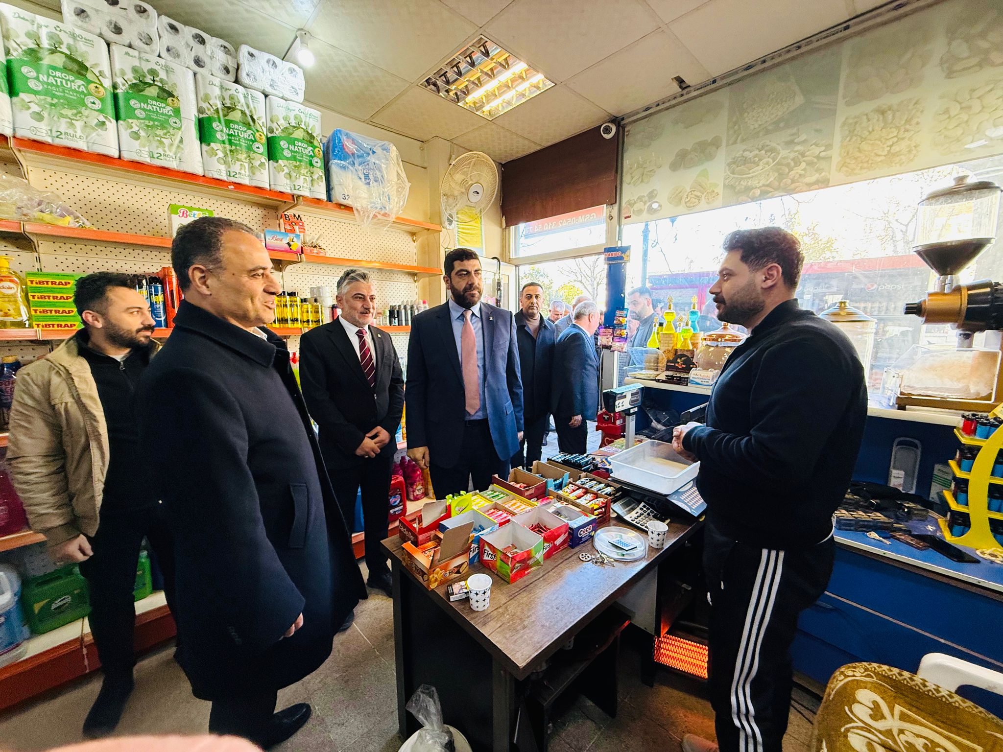 Başkan Mehmet Uncu, Vekil Muhammed Adak’la İlçe Ziyaretleri  