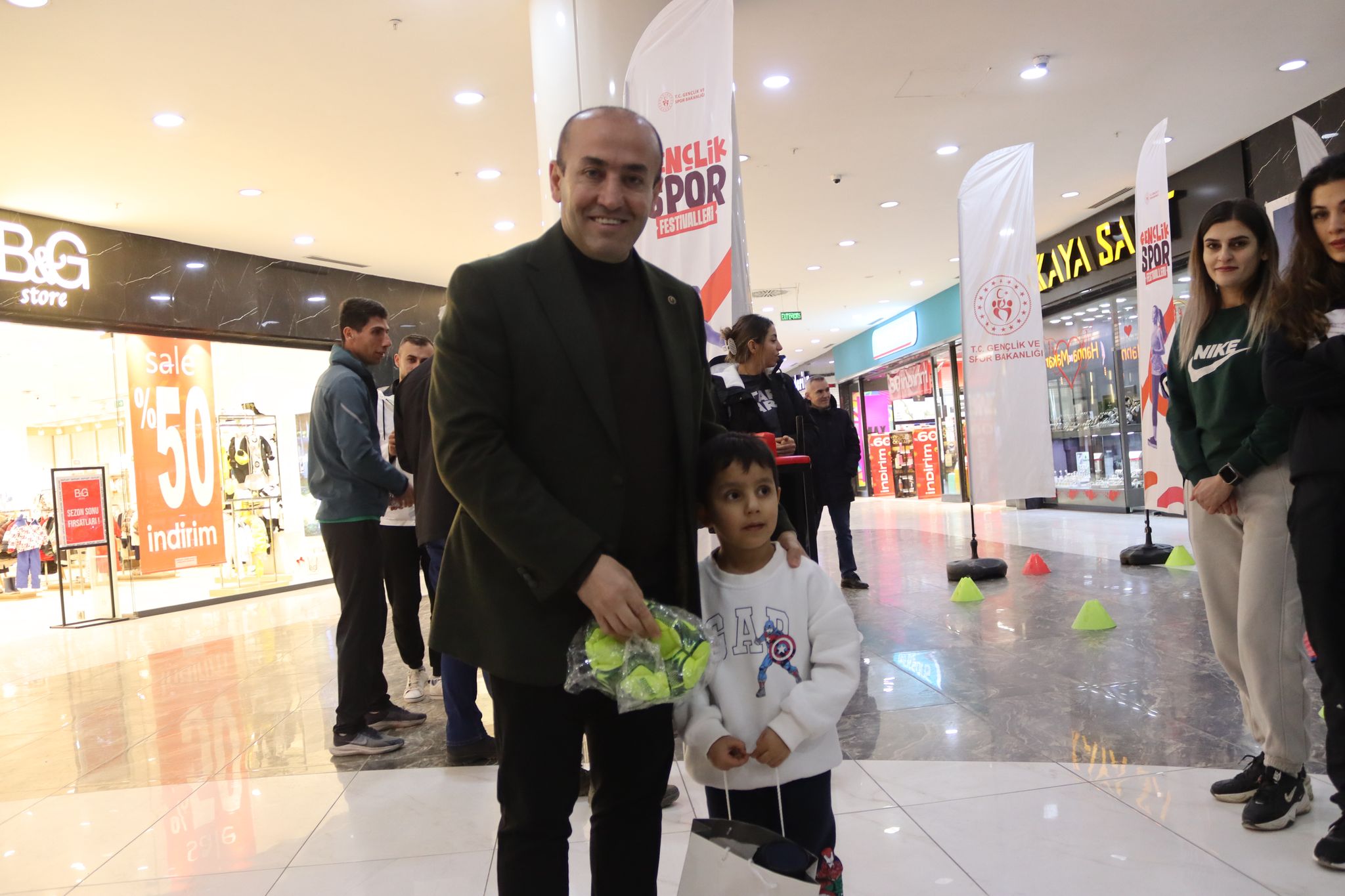 Mardian AVM’de Gençlik ve Spor Festivali Coşkusu