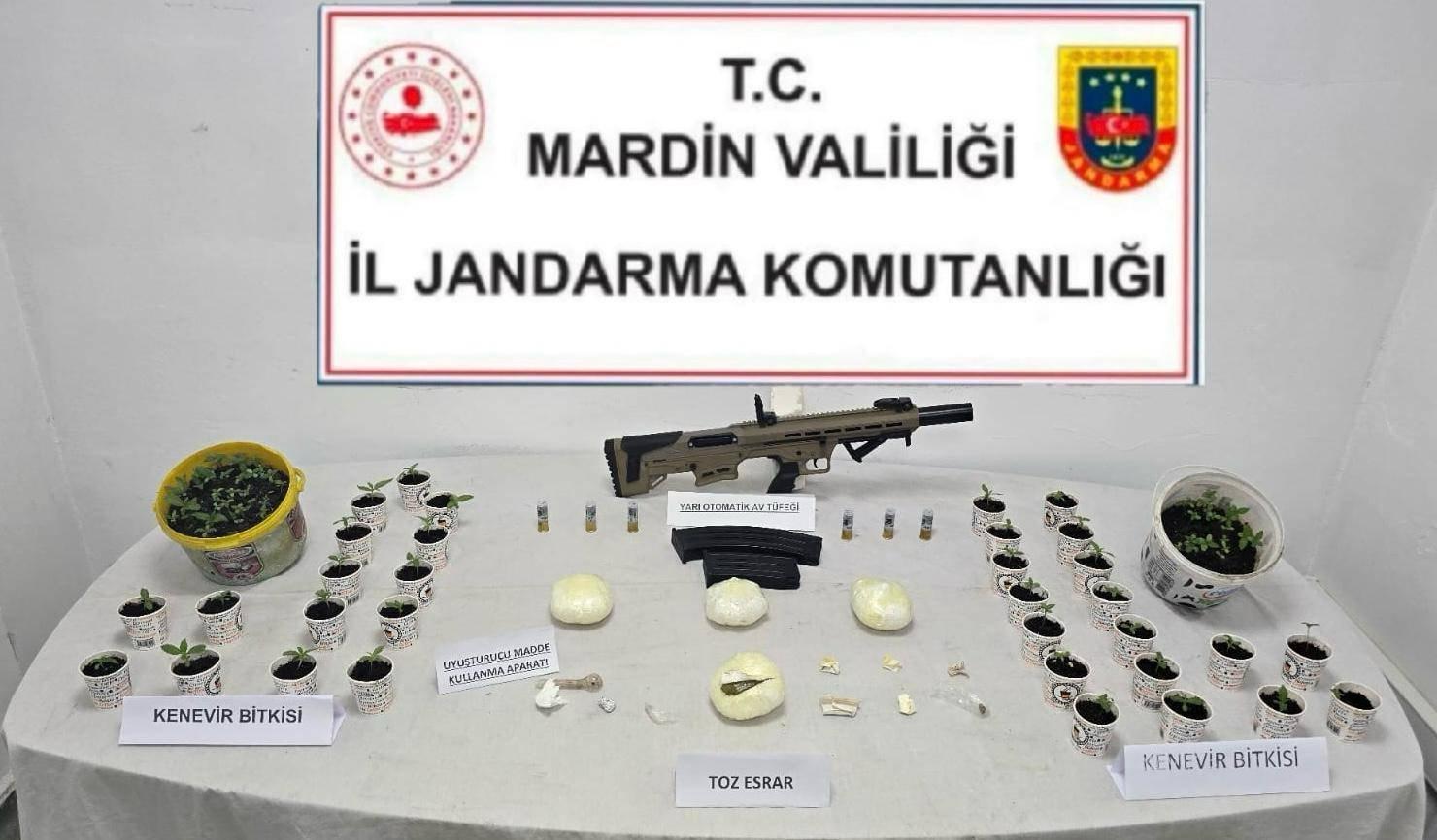 Midyat’ta Uyuşturucu Operasyonu: Yakalananlar Cezaevine Konuldu