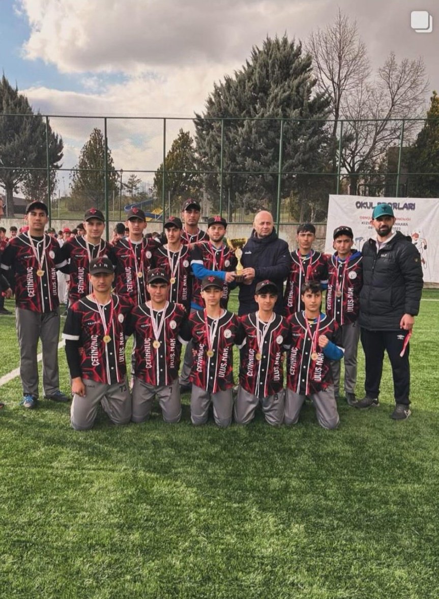 Kızıltepe Spor Lisesi Beyzbol Takımından Büyük Başarı