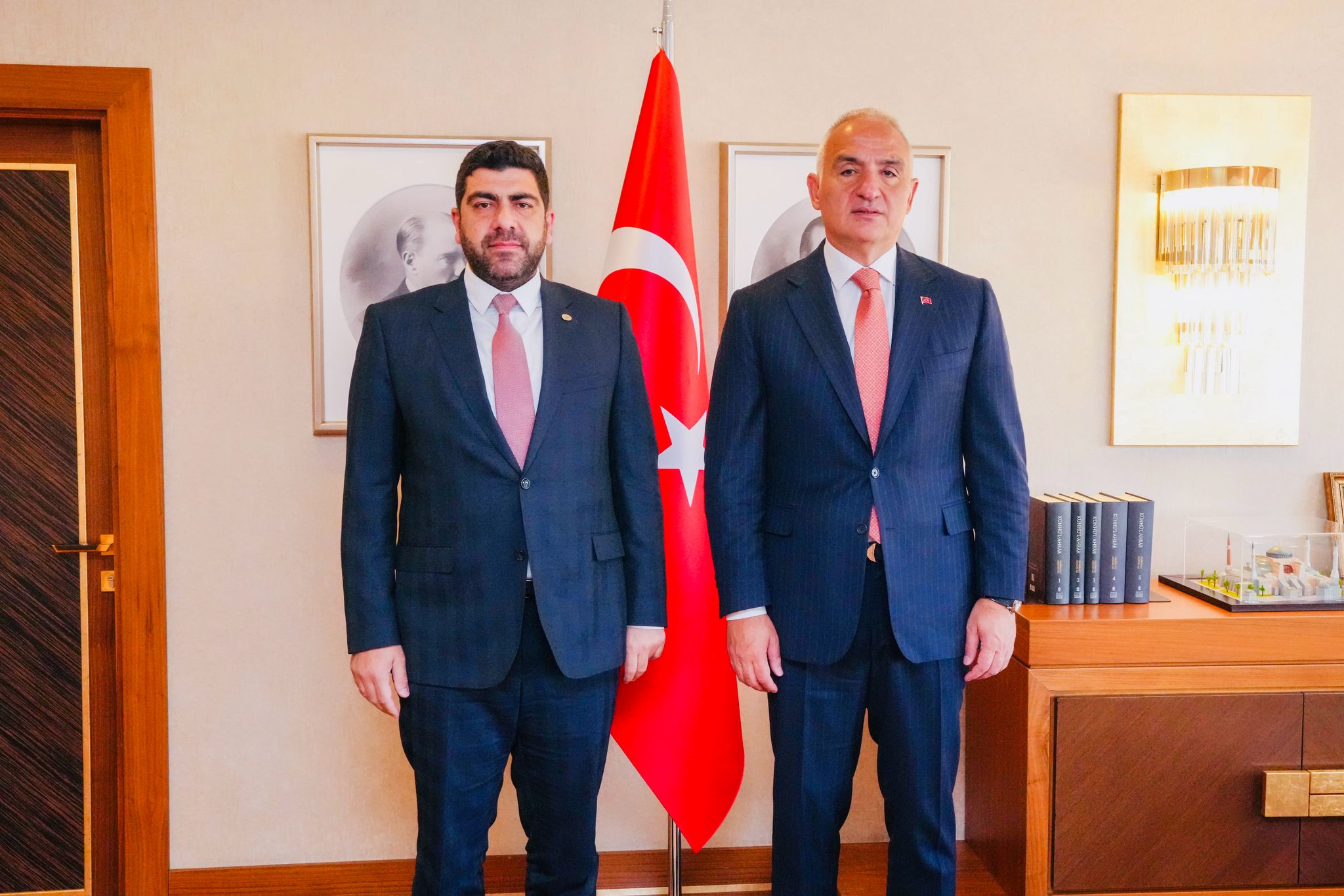 AK Parti İl Başkanı Mehmet Uncu’dan Kültür ve Turizm Bakanı Mehmet Nuri Ersoy’a Ziyaret