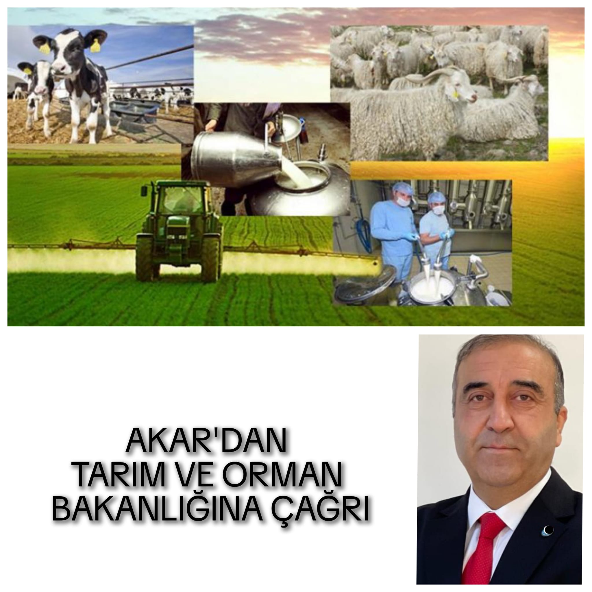 Süleyman Akar Türkiye’de Tarım Ve Hayvancılıkta Dışa Bağımlılığı sona erdirme Proje Önerisi
