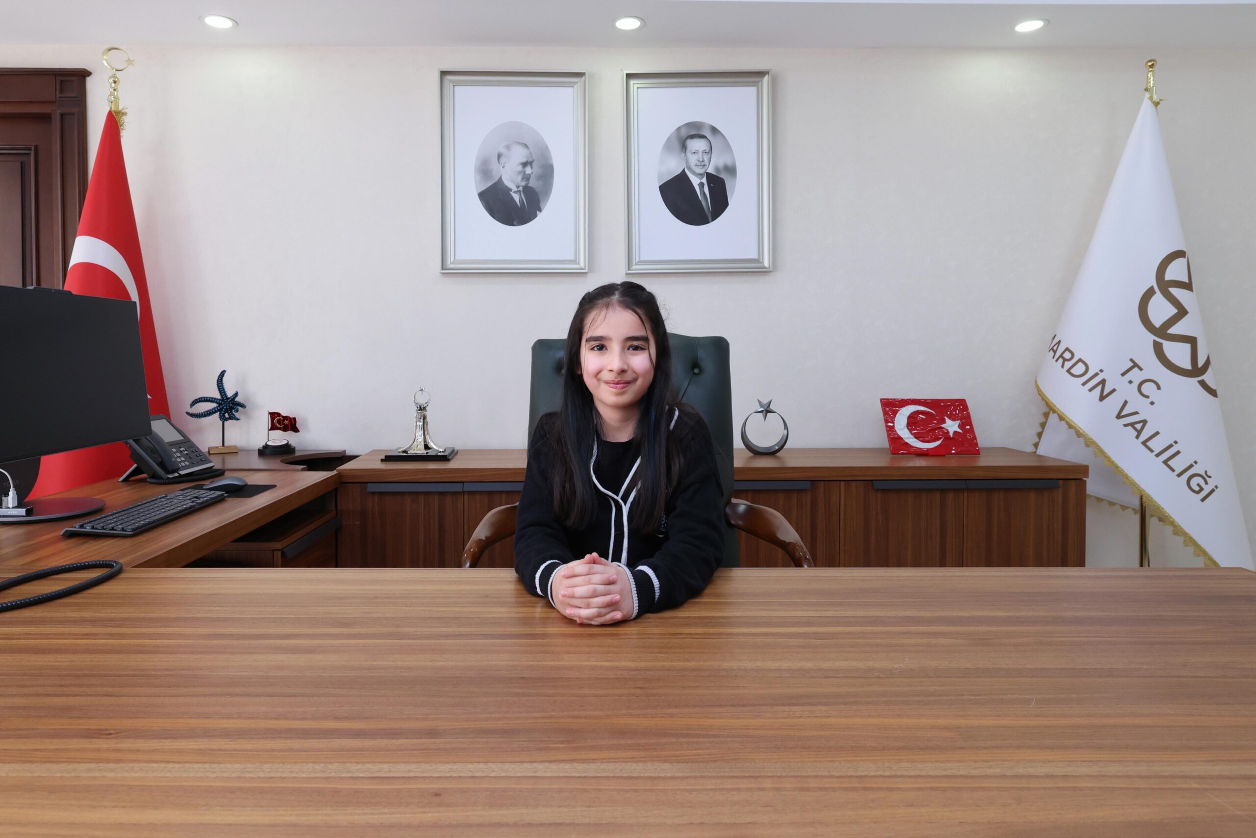 Minik Ela Naz, Valilik Koltuğuna Oturdu