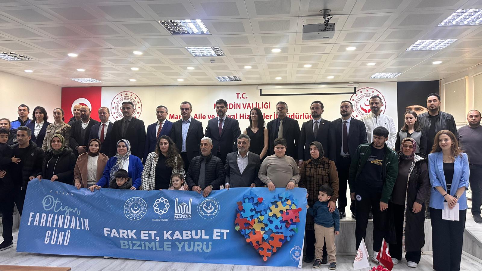 Aile Sosyal İl Müdürlüğünden Otizm Gününde ‘Mavi Umutlar’ Etkinliği