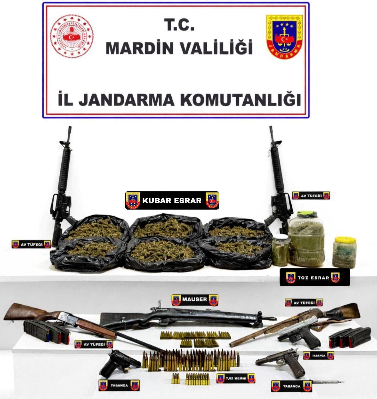 Mazıdağı’nda Zehir Tacirlerine Ağır Darbe