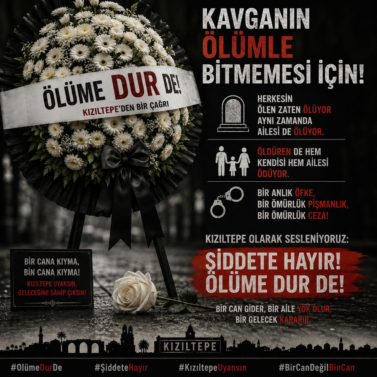 EĞİTİMCİ AKAN’DAN “ÖLÜME DUR DE” ÇAĞRISI