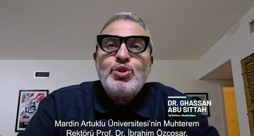MAÜ’den Prof. Abu Sittah’a Uluslararası Cesaret Ödülü