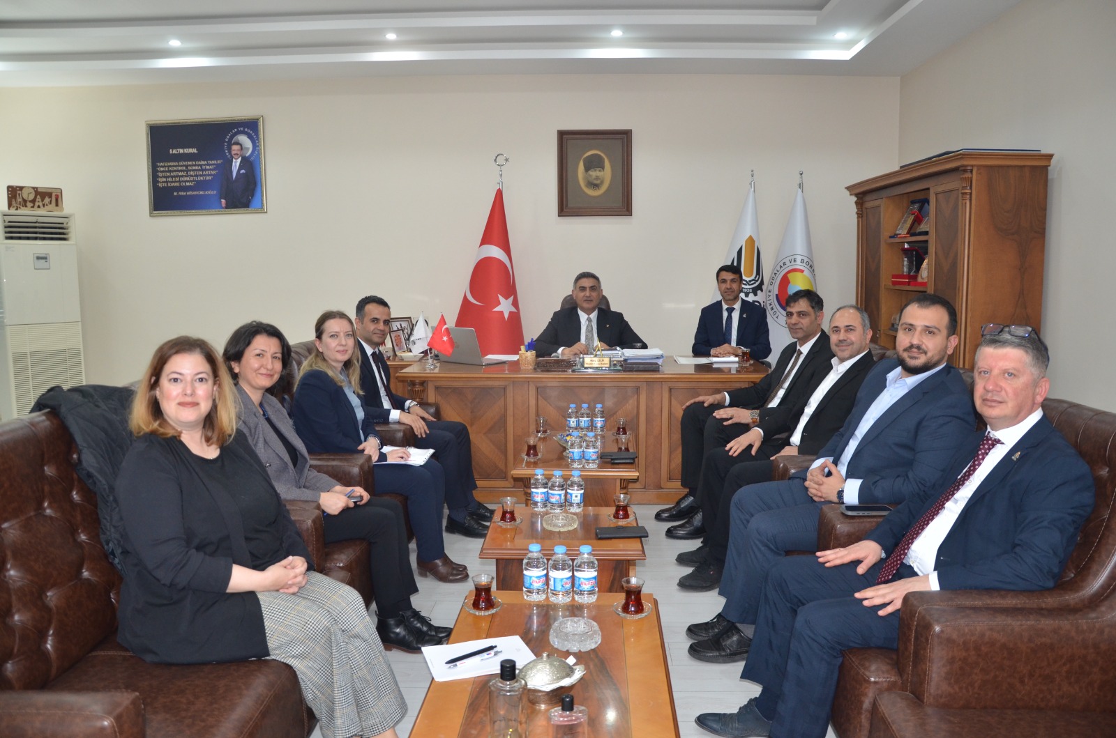 KAYITLI İSTİHDAM İÇİN MTSO VE SGK BİR ARAYA GELDİ