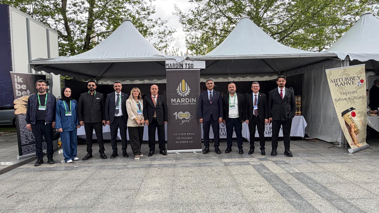 Ankara’daki TOBB İkiz Kuleler Bahçesinde Mardin Standı
