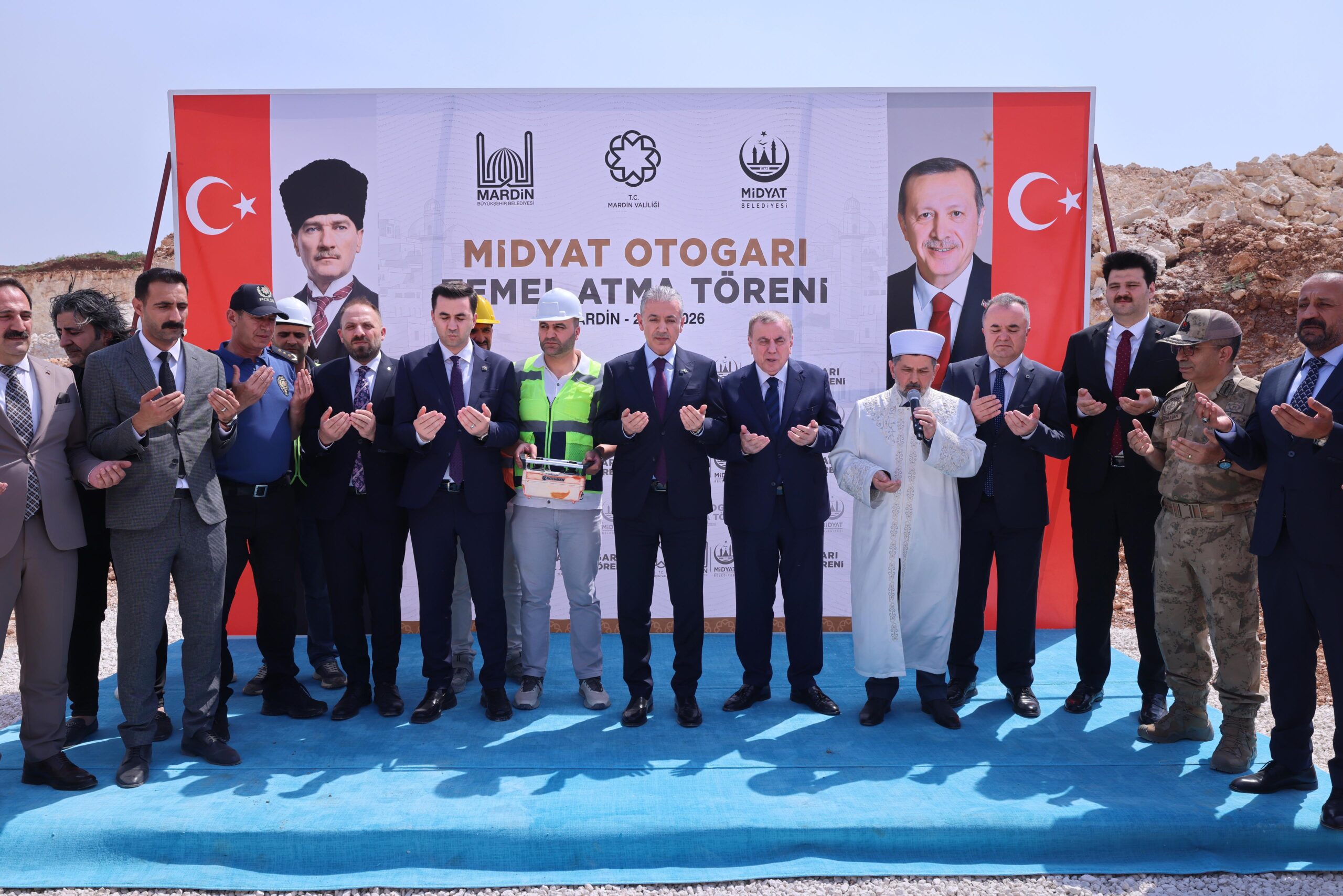 Midyat Otogarı’nın Temeli Atıldı