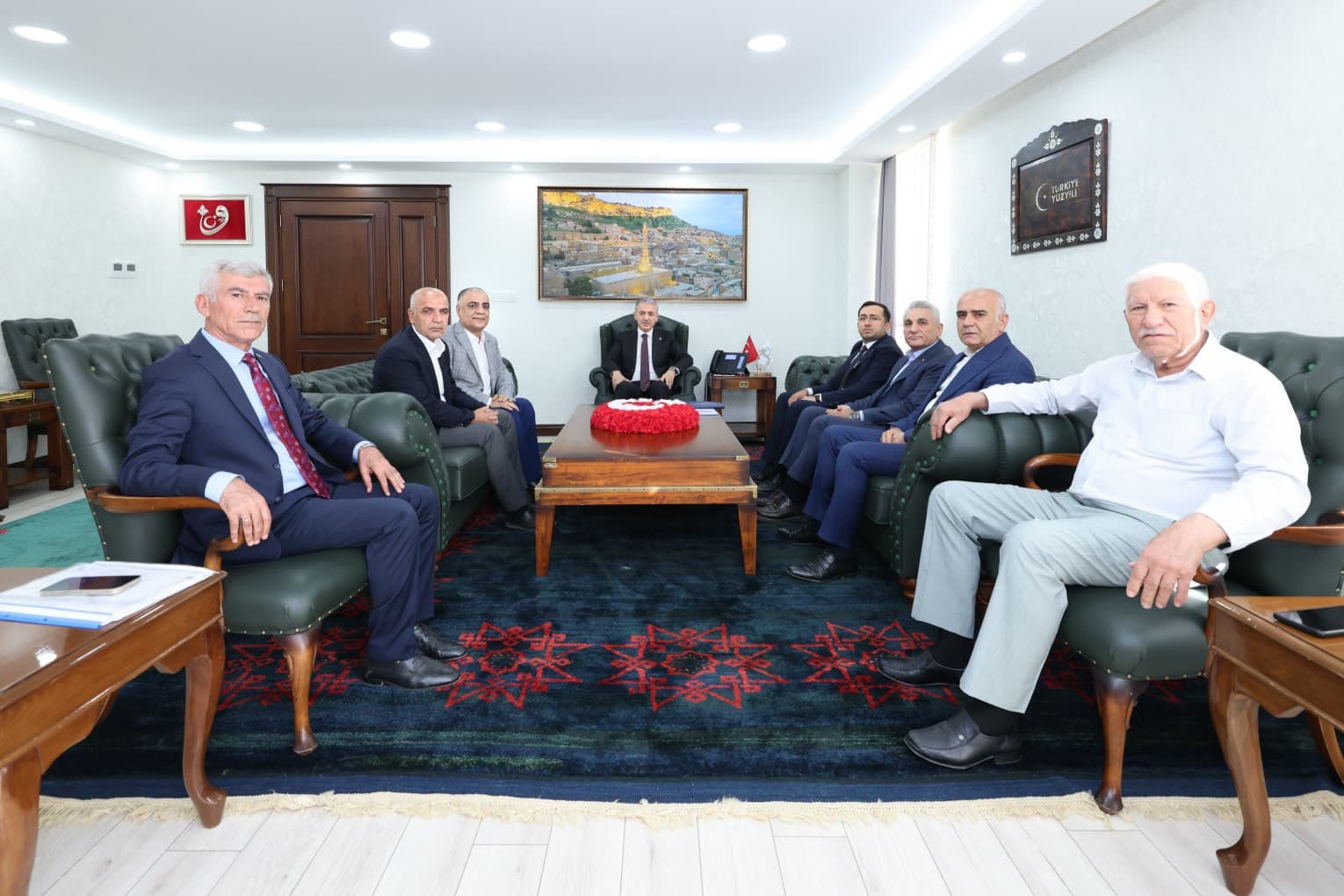 AK Parti Nusaybin Heyetinden Mardin Valisi Akkoyun’a Ziyaret