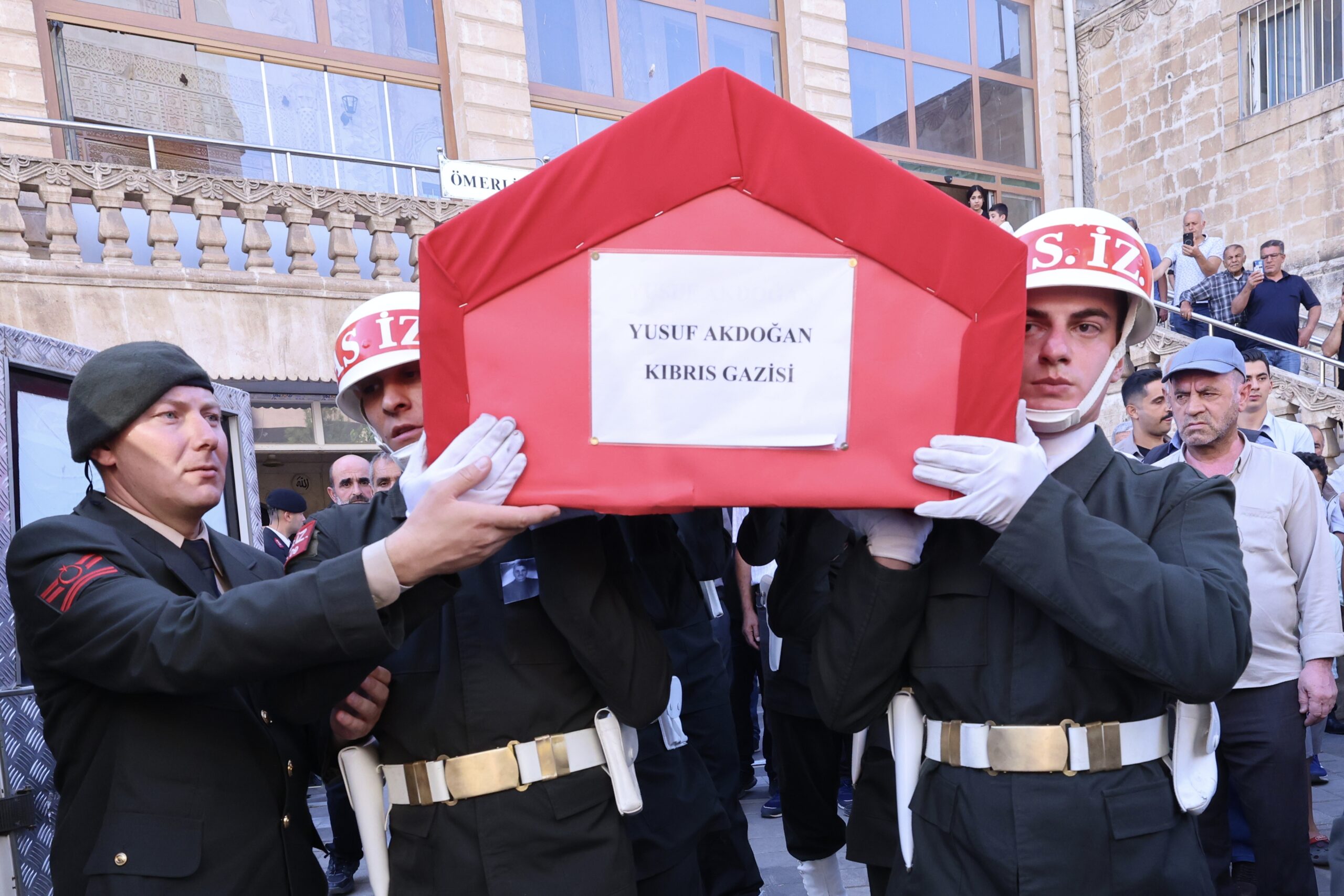 Ömerli’de Kıbrıs Gazisi Yusuf Akdoğan Son Yolculuğuna Uğurlandı