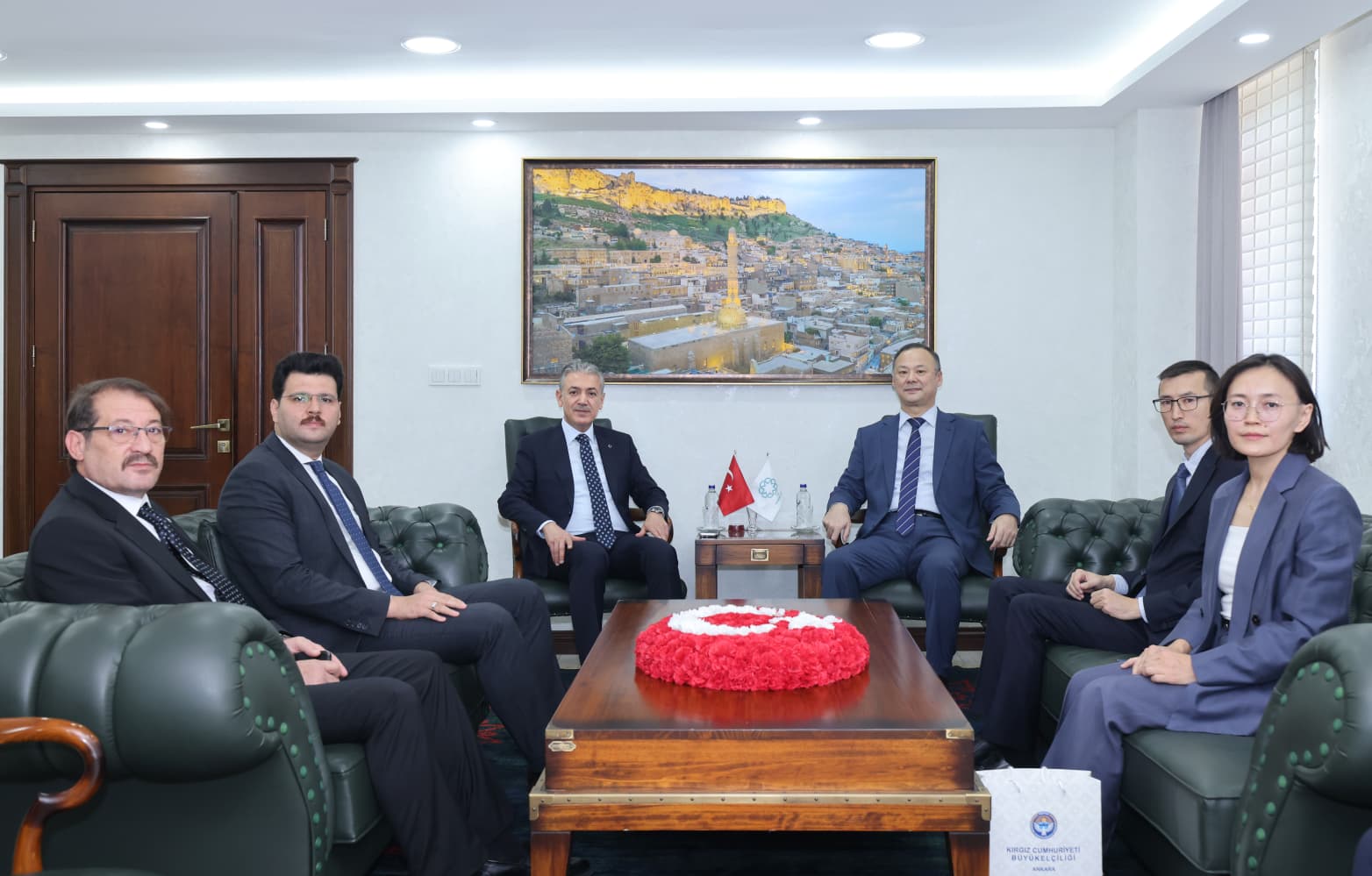 Kırgızistan’ın Ankara Büyükelçisi Ruslan Kazakbaev’den Vali Akkoyun’a Ziyaret