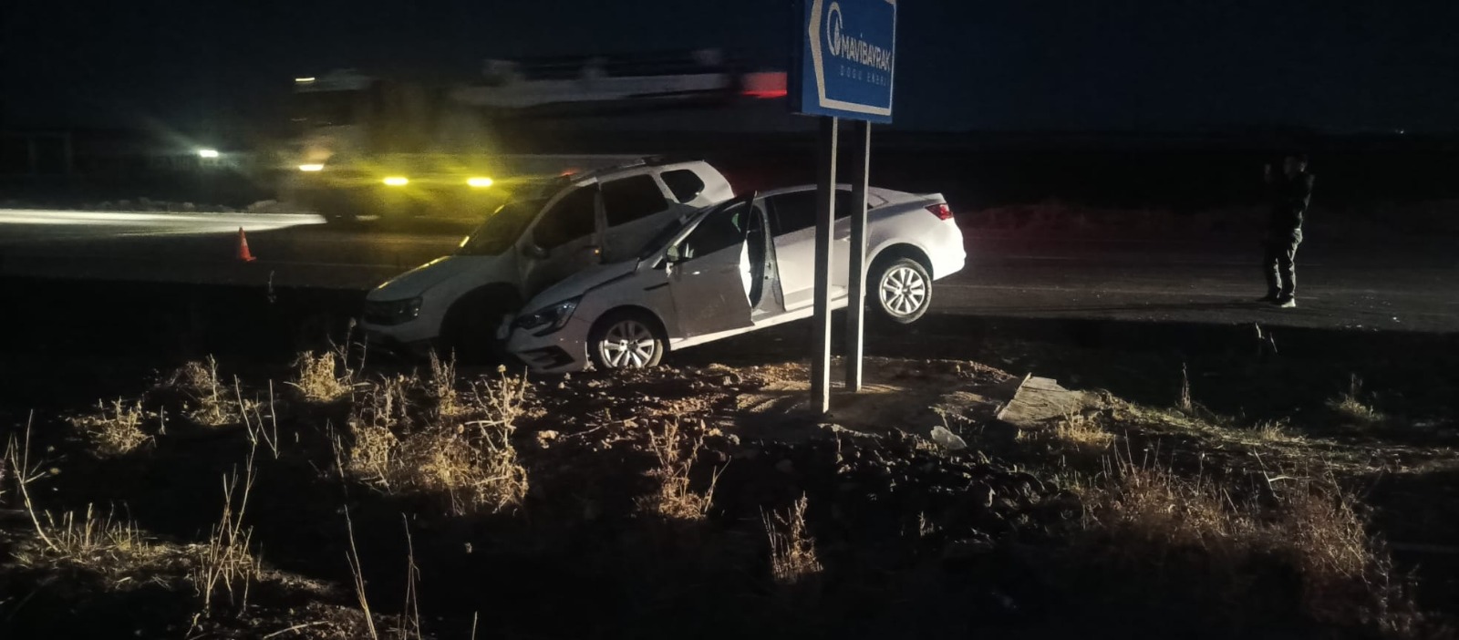 Derik’te meydana gelen trafik kazasında 1’i çocuk ağır, 6 kişi yaralandı