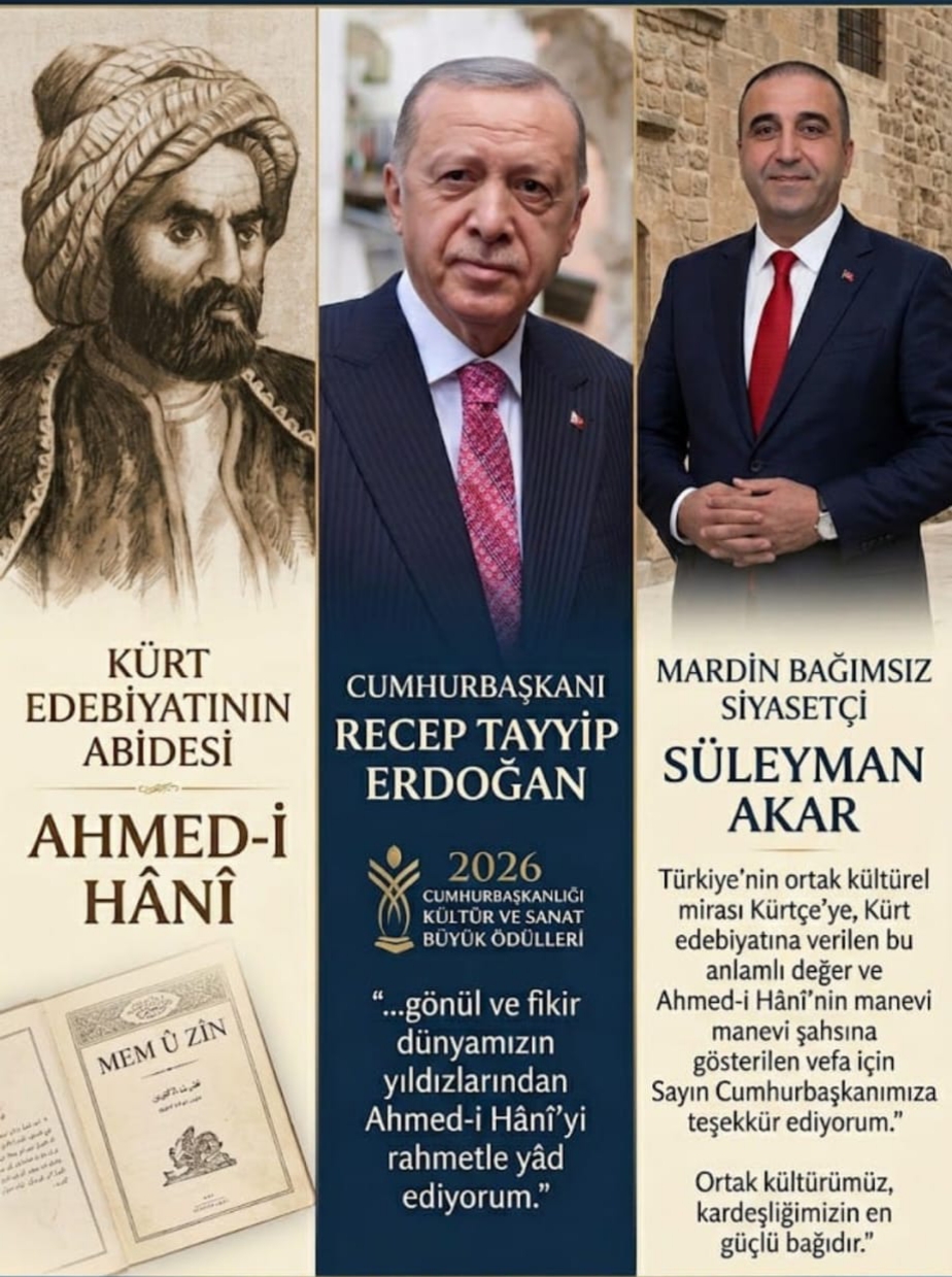 ‘Ahmed-i Hânî’ye Gösterilen Vefa, Birlik Beraberlik ve Kardeşliğimizin Teminatıdır’